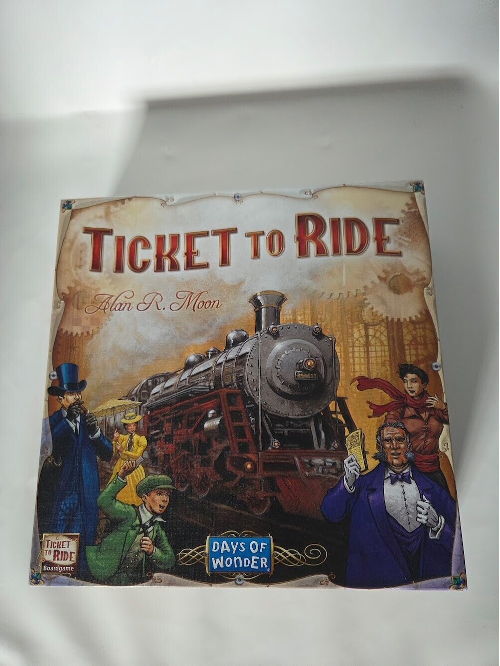 Ticket to Ride Board Game by Alan R. Moon Days of Wonder Train Strategy